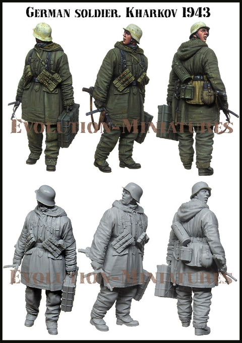 エボリューション  EM-35206 1/35  WWII ドイツ 歩兵 ハリコフ戦 1943(5)(1体)