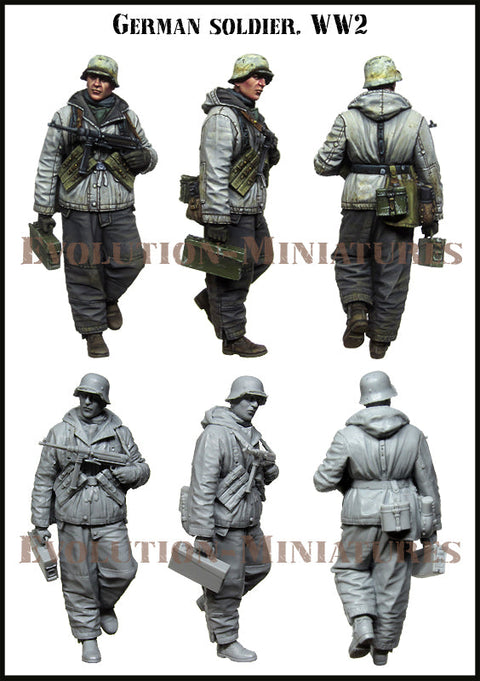 エボリューション  EM-35207 1/35  WWII ドイツ 歩兵 ハリコフ戦 1943 (6)(1体)