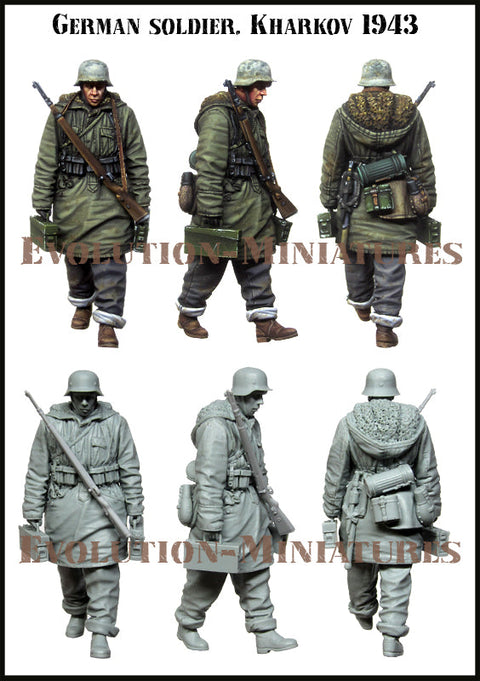エボリューション  EM-35221 1/35  WWII ドイツ 歩兵 ハリコフ戦 1943(11)(1体)