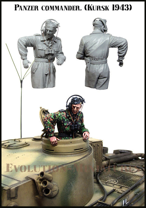 エボリューション  EM-35227 1/35  WWII ドイツ 武装親衛隊戦車長 クルスク 1943(1体)