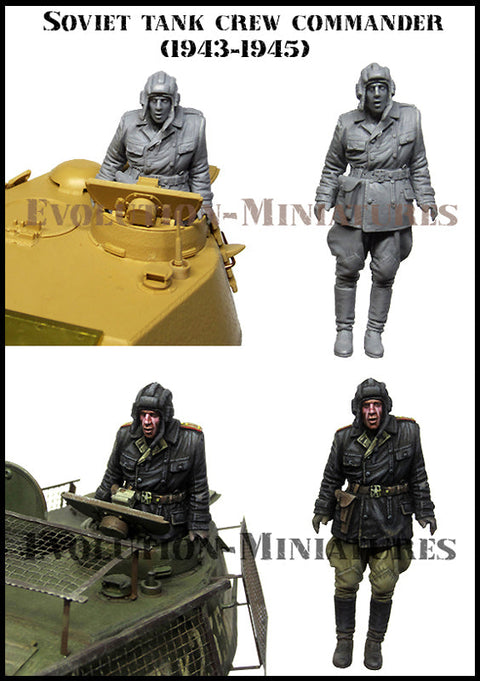エボリューション  EM-35245 1/35  WWII ソビエト 戦車長 (1943-1945)