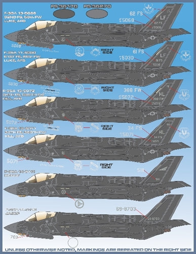 ファーボール 32-003 1/32 F-35A ライトニングII、F-35アンソロジー（イタレリ用）