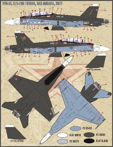 ファーボール 32-004 1/32 アメリカ海軍 F/A-18A/A+/B/C ホーネット、レガシー・バグ・バンディッツ