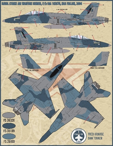ファーボール 32-004 1/32 アメリカ海軍 F/A-18A/A+/B/C ホーネット、レガシー・バグ・バンディッツ