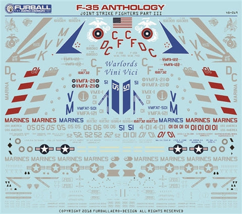 ファーボール 48-069 1/48 F-35B ライトニングII アンソロジー、パート3