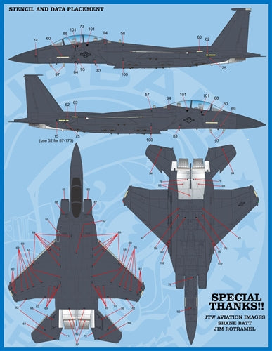 ファーボール 48-071 1/48 アメリカ空軍 F-15C/E イーグル、ヘリテージイーグルス