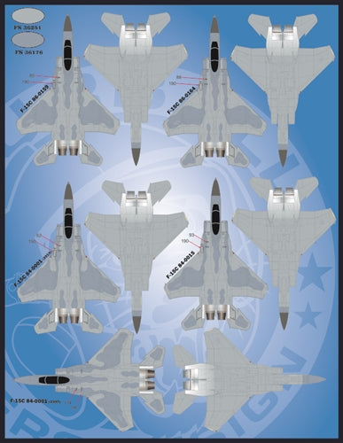 ファーボール 48-072 1/48  F-15A/C/D 在欧アメリカ空軍 新鋭イーグルス