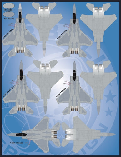 ファーボール 48-072 1/48  F-15A/C/D 在欧アメリカ空軍 新鋭イーグルス
