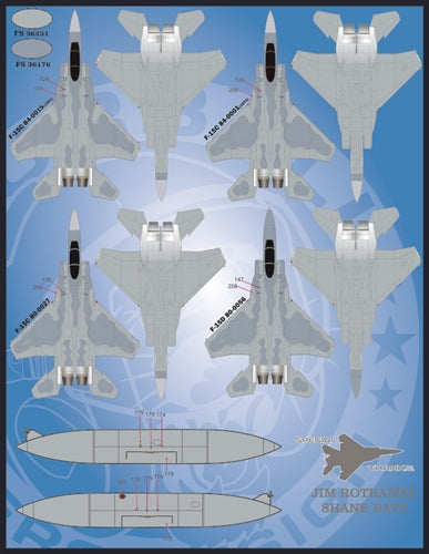 ファーボール 48-072 1/48  F-15A/C/D 在欧アメリカ空軍 新鋭イーグルス