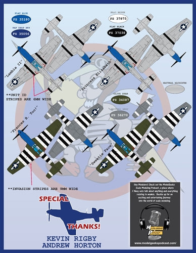 ファーボール 48-094 1/48 P-51 マイヤーズ・モーラーズ パート1