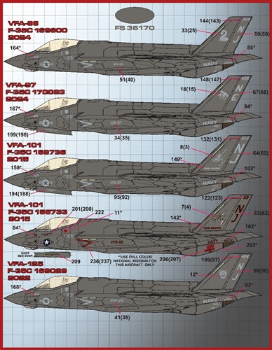 ファーボール 48-097 1/48 F-35C アンソロジー パート4