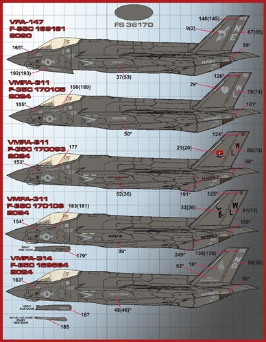 ファーボール 48-097 1/48 F-35C アンソロジー パート4
