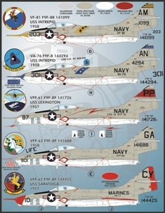 ファーボール FDS-4804 1/48 アメリカ海軍 カラフルグレー＆ホワイト クーガー、パート1