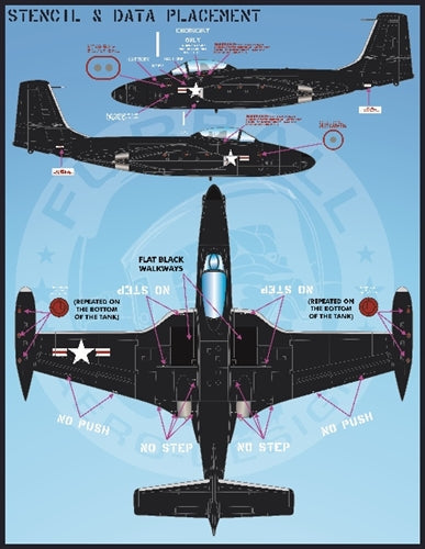 ファーボール FDS-4811 1/48 アメリカ海軍 海兵隊のカラフルな F2H-2/2Pシーブルーバンシーズ（キティーホーク用）