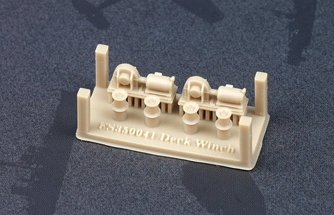 ファイブスターモデル FS350041 1/350 WWII アメリカ海軍 戦艦用 ウインチ (4セット)(3Dプリンター製)