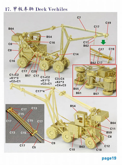 ファイブスターモデル FS700131 1/700 アメリカ海軍 航空母艦 CV-63 キティホーク 2006 アップグレードセット(トランぺッター06714用)