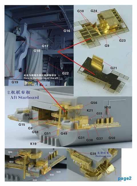 ファイブスターモデル FS700131 1/700 アメリカ海軍 航空母艦 CV-63 キティホーク 2006 アップグレードセット(トランぺッター06714用)
