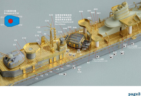 ファイブスターモデル FS710123 1/700 日本海軍 駆逐艦 涼月 スーパーアップグレードセット(アオシマ 02464用)