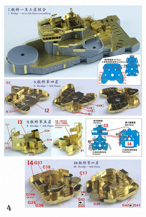 ファイブスターモデル FS710181SP 1/700 WWII 日本海軍 戦艦 陸奥 1941年 アップグレートセット スペシャルエディション