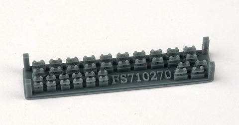 ファイブスターモデル FS710270 1/700 日本海軍小型船用ボラード（CL・DD・砲艦）（3種各12本入・計36本入）