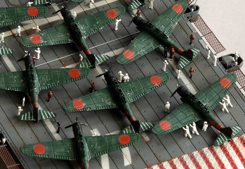 ファイブスターモデル FS7103801/700 WWII 日本海軍 船員12 パイロット(9 gestures, 54pcs in total) 3D Printing