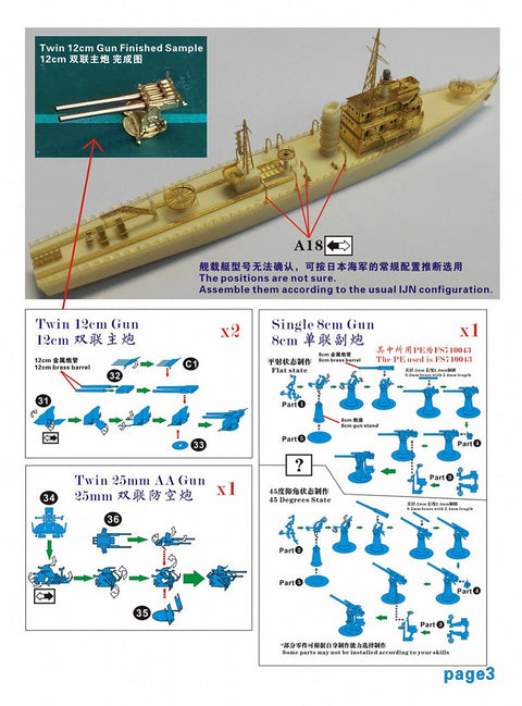 ファイブスターモデル FS720027 1/700 日本海軍 特設砲艦 南海 レジンキット