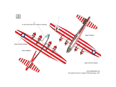 HADモデル 72158 1/72 B-17E バーミンガム電撃戦 USAAF デカールシート