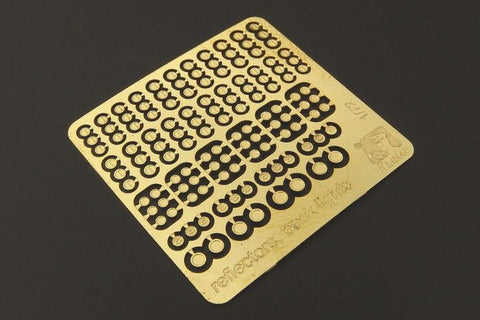 ハウラー HLH72028 1/72 汎用  反射板と尾灯 エッチングセット