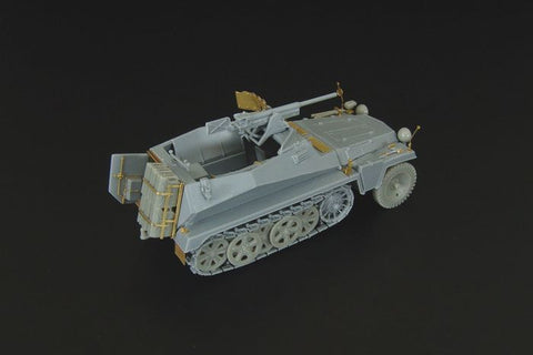 ハウラー HLH72039 1/72 WWII ドイツ Sd.Kfz.250/1 A型 エッチングセット(MK72用)