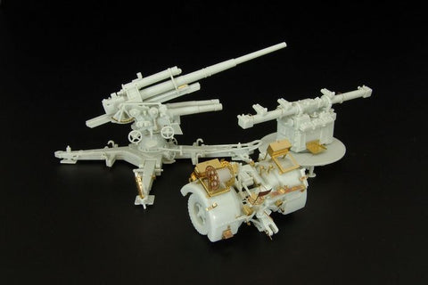 ハウラー HLH72040 1/72 WWII ドイツ 8.8cm FlaK 36 高射砲 エッチングセット(レベル用)