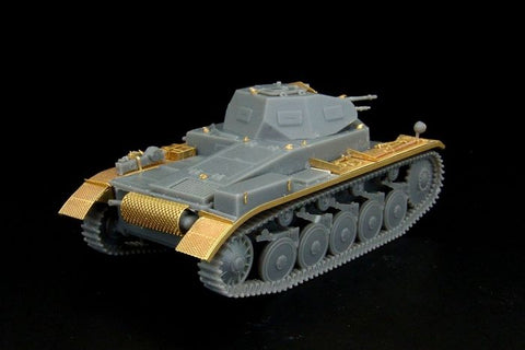 ハウラー HLH72055 1/72 WWII ドイツ II号戦車 B型 エッチングセット(S-モデル用)