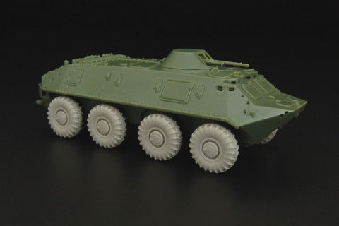 ハウラー HLH72061 1/72 現用 ロシア BTR-60 装甲兵員輸送車 レジンホイールセット(ACE, ICM, S-モデル用)