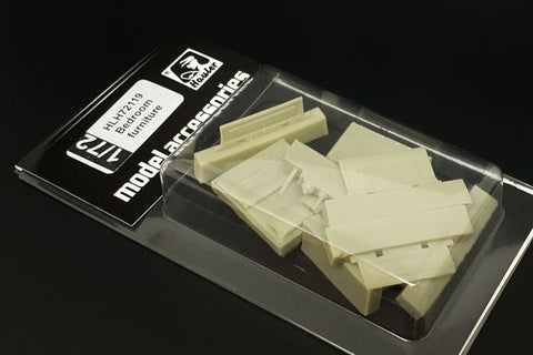 ハウラー HLH72119 1/72 汎用  寝室の家具セット