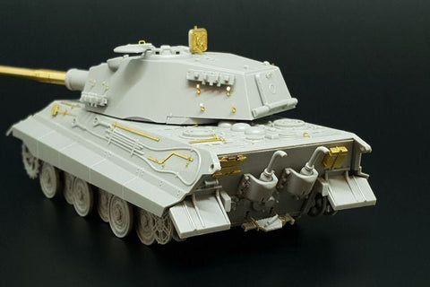 ハウラー HLH72132 1/72 WWII ドイツ E-50 中戦車 105mm砲装備 エッチングセット(モデルコレクト用)