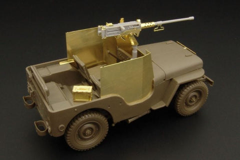 ハウラー HLU35024 1/35 WWII アメリカ 装甲ジープ(第82空挺師団)コンバージョンセット(タミヤ用)
