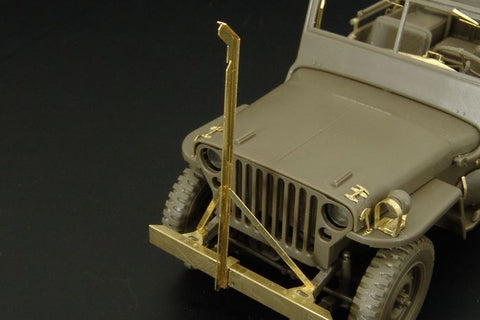 ハウラー HLU35037 1/35 WWII アメリカ ジープ バスケットとワイヤーカッター(タミヤ用)