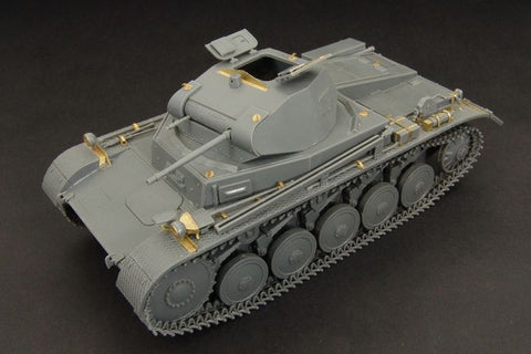 ハウラー HLU35048 1/35 WWII ドイツ II号戦車 A/B/C型 エッチングセット(タミヤ用)
