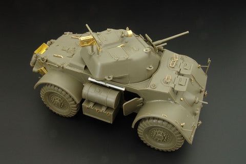 ハウラー HLU35054 1/35 WWII イギリス T17E1 スタッグハウンド Mk.I エッチングセット(ブロンコ用)