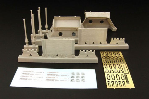 ハウラー HLU35075 1/35 WWII ドイツ パンツァーファウスト&収納箱 デカール付き(レジン+エッチング)2セット