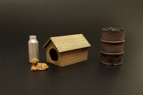 ハウラー HLU35118 1/35 汎用  犬のいる犬小屋
