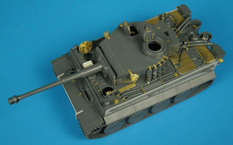 ハウラー HLX48007 1/48 WWII ドイツ タイガーI 初期型 エッチングセット(タミヤ用)