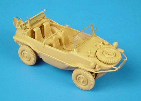 ハウラー HLX48009 1/48 WWII ドイツ シュビムワーゲン エッチングセット(タミヤ用)