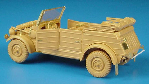 ハウラー HLX48010 1/48 WWII ドイツ キューベルワーゲン エッチングセット(タミヤ用)