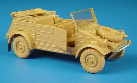 ハウラー HLX48010 1/48 WWII ドイツ キューベルワーゲン エッチングセット(タミヤ用)
