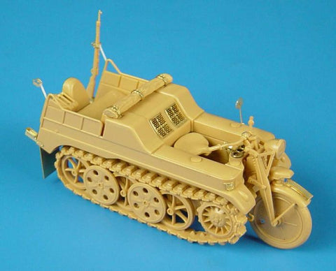 ハウラー HLX48011 1/48 WWII ドイツ ケッテンクラート エッチングセット(タミヤ用)