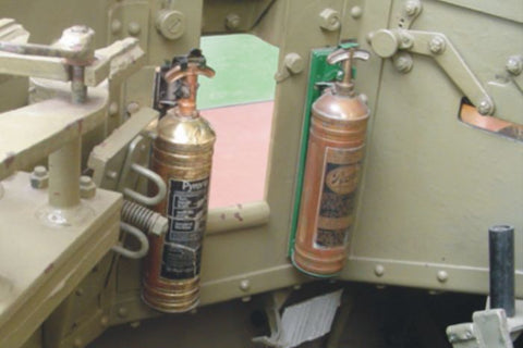 ハウラー HLX48055 1/48 WWII イギリス ピレン消火器セット