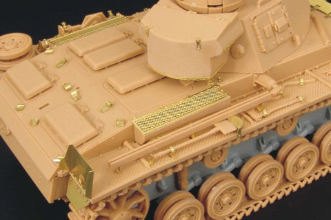 ハウラー HLX48083 1/48 WWII ドイツ III号戦車 L型 エッチングセット(タミヤ用)