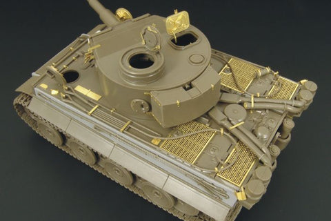 ハウラー HLX48124 1/48 WWII ドイツ タイガーI 極初期型 エッチングセット(タミヤ用)