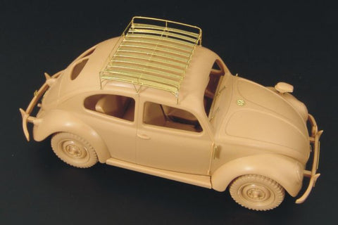 ハウラー HLX48128 1/48 WWII ドイツ フォルクスワーゲン type 82E ケーファー ルーフラック(タミヤ用)