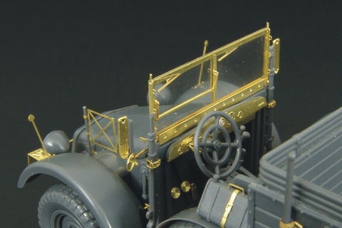 ハウラー HLX48131 1/48 WWII ドイツ クルップ プロッツェKfz.70兵員輸送型 エッチングセット(タミヤ用)